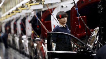 Chinese factory activity grew slower than expected