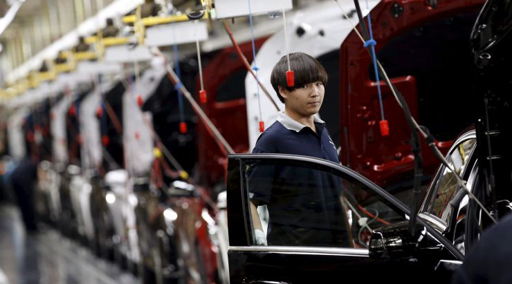 Chinese factory activity grew slower than expected